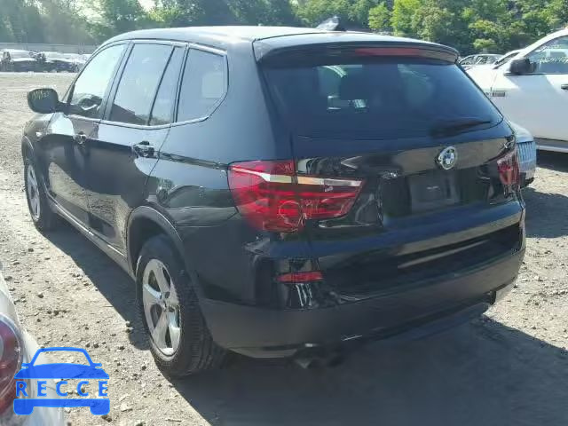 2012 BMW X3 XDRIVE2 5UXWX5C53CL722347 зображення 2