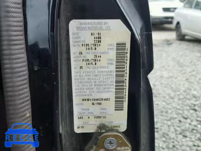 1991 NISSAN SHORT BED 1N6SD11S4MC354852 image 9