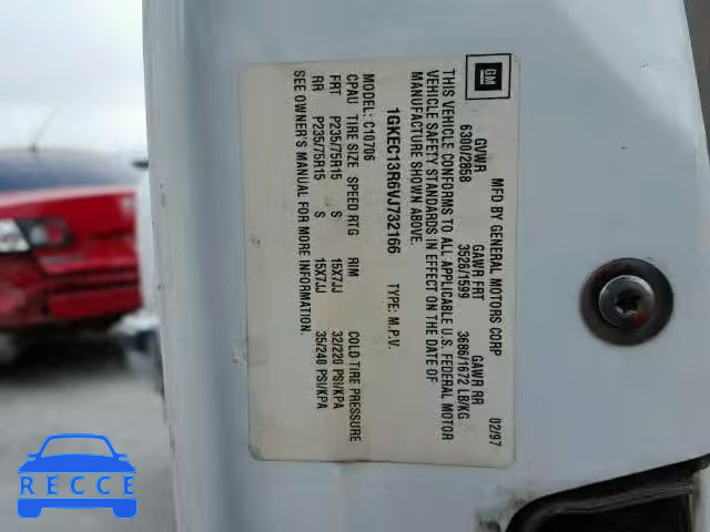 1997 GMC YUKON 1GKEC13R6VJ732166 image 9