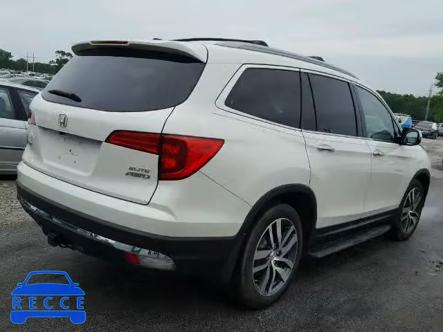 2016 HONDA PILOT ELIT 5FNYF6H07GB064301 зображення 3