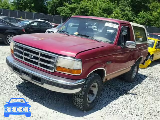 1995 FORD BRONCO 1FMEU15H8SLA07502 image 1