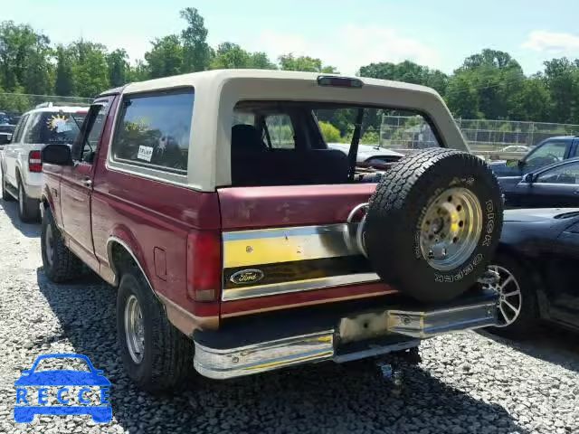 1995 FORD BRONCO 1FMEU15H8SLA07502 image 2