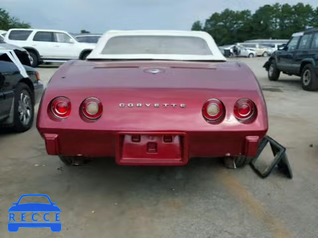 1975 CHEVROLET CORVETTE 1Z67J5S405342 зображення 9