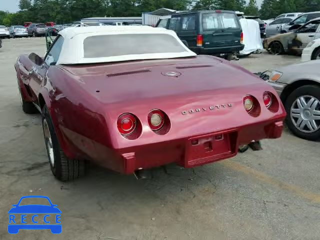 1975 CHEVROLET CORVETTE 1Z67J5S405342 image 2