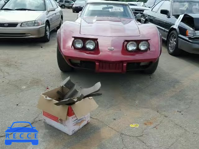 1975 CHEVROLET CORVETTE 1Z67J5S405342 image 8