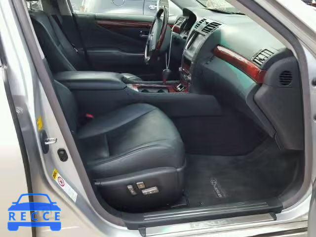 2007 LEXUS LS 460L JTHGL46F175005874 image 4