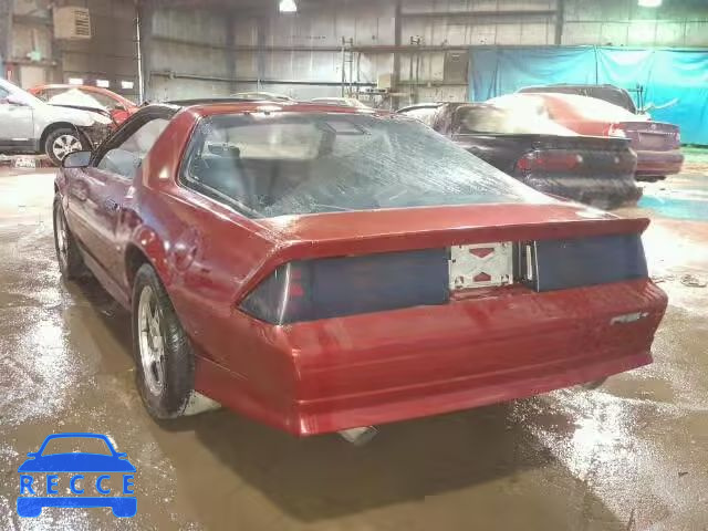 1992 CHEVROLET CAMARO RS 1G1FP23E8NL104906 зображення 2