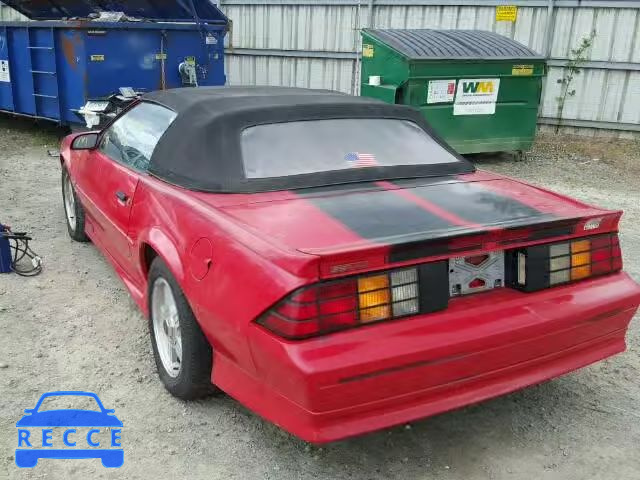 1992 CHEVROLET CAMARO Z28 1G1FP33F8NL165008 image 2