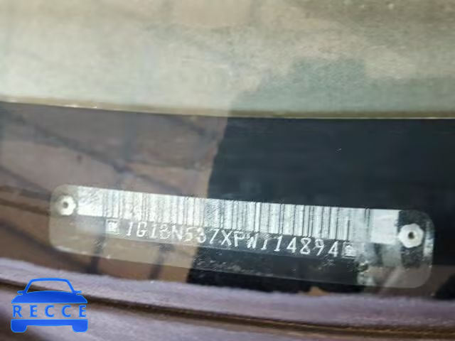 1993 CHEVROLET CAPRICE CL 1G1BN537XPW114894 image 9