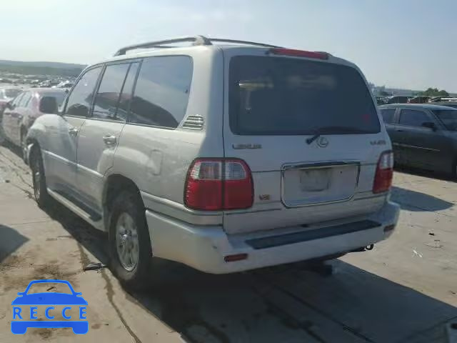 2000 LEXUS LX 470 JT6HT00W8Y0084585 image 2