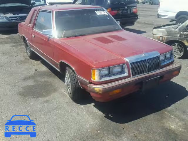 1986 CHRYSLER LEBARON 1C3BC51E1GG246679 image 0