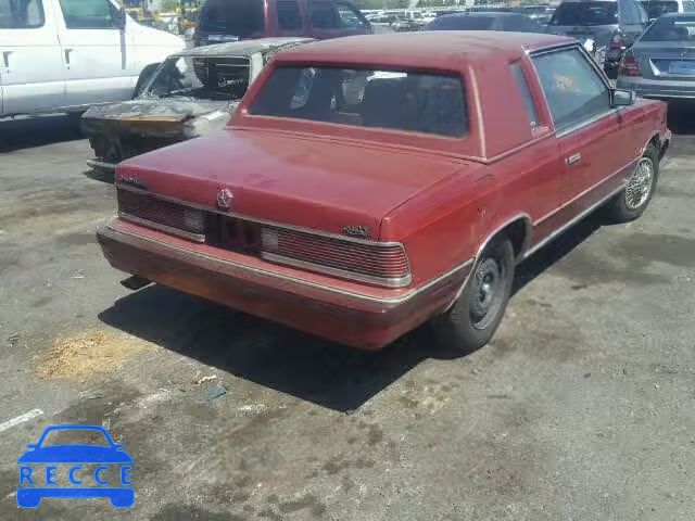 1986 CHRYSLER LEBARON 1C3BC51E1GG246679 image 3