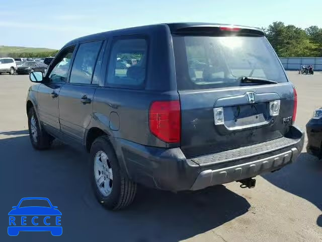 2003 HONDA PILOT LX 2HKYF18113H602918 image 2