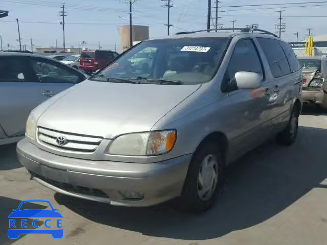 2001 TOYOTA SIENNA 4T3ZF13C91U383080 image 1