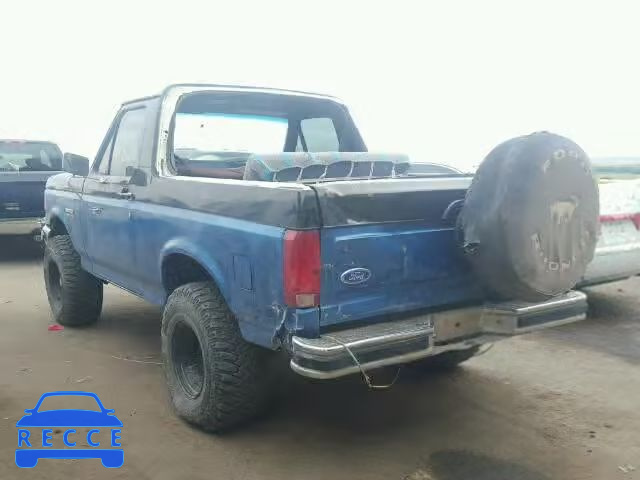 1990 FORD BRONCO 1FMEU15Y8LLA72240 зображення 2