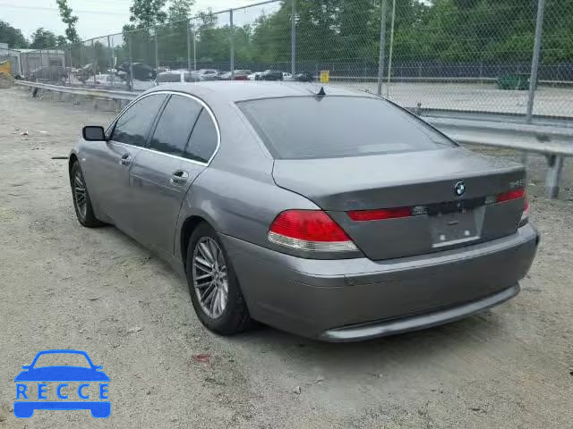 2005 BMW 745I WBAGL63505DP75265 зображення 2