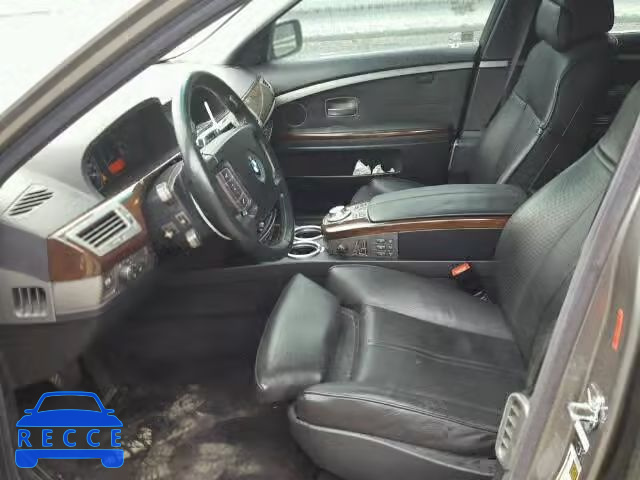 2005 BMW 745I WBAGL63505DP75265 зображення 4