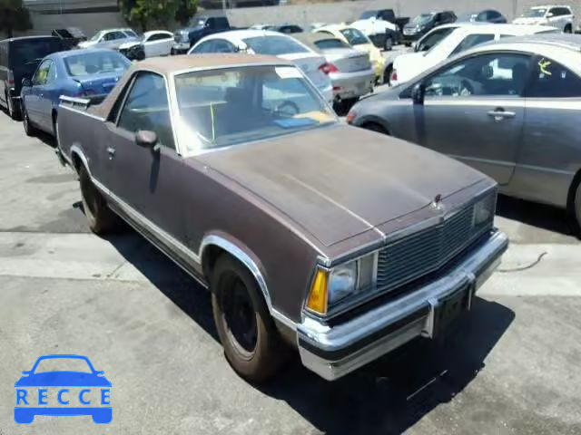 1981 CHEVROLET EL CAMINO 1GCCW80H6BR435152 зображення 0