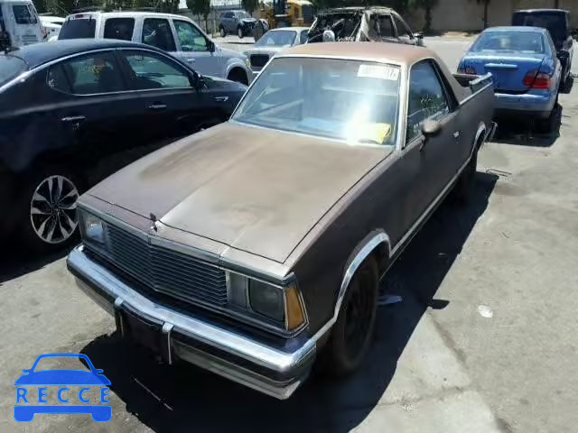 1981 CHEVROLET EL CAMINO 1GCCW80H6BR435152 зображення 1