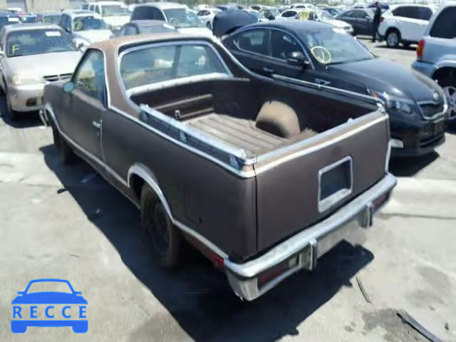 1981 CHEVROLET EL CAMINO 1GCCW80H6BR435152 Bild 2