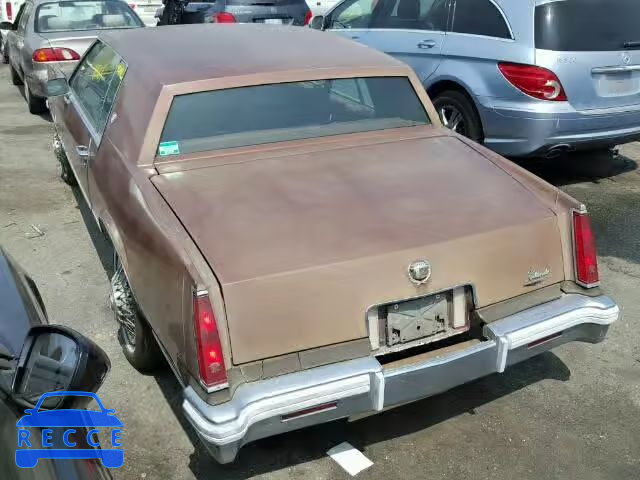 1979 CADILLAC ELDORADO 6L57N9E624617 Bild 2