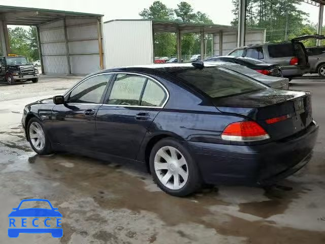 2005 BMW 745I WBAGL63515DP75744 image 2