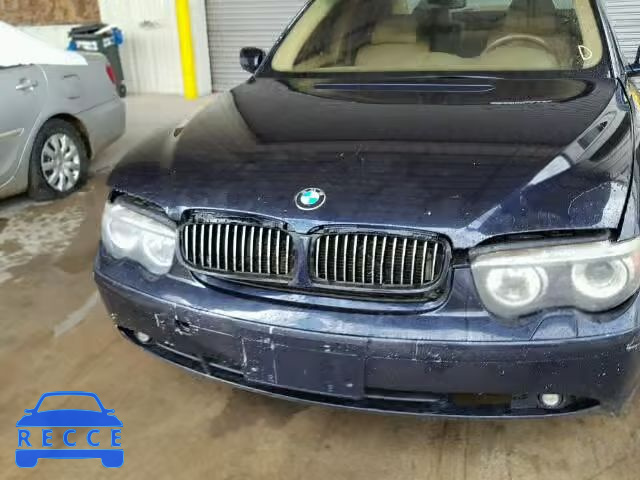 2005 BMW 745I WBAGL63515DP75744 image 8