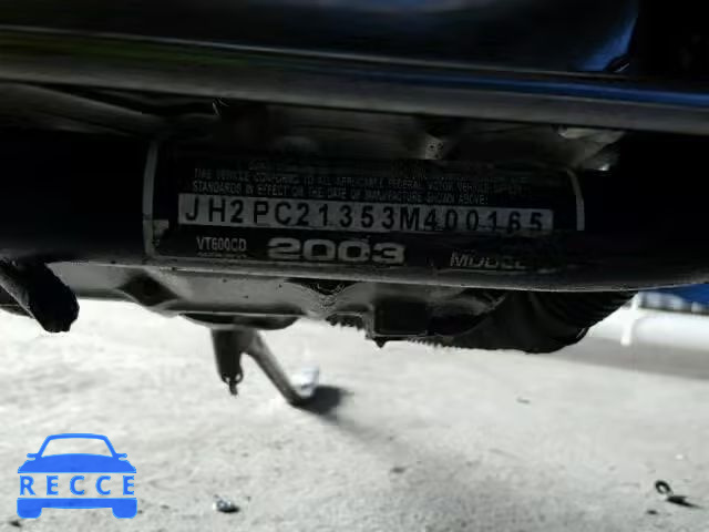 2003 HONDA VT600CD JH2PC21353M400165 зображення 9