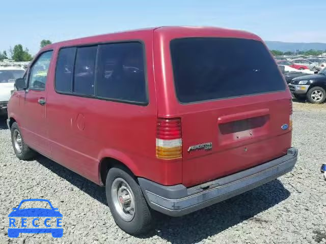 1989 FORD AEROSTAR 1FMCA11U6KZB68673 Bild 2