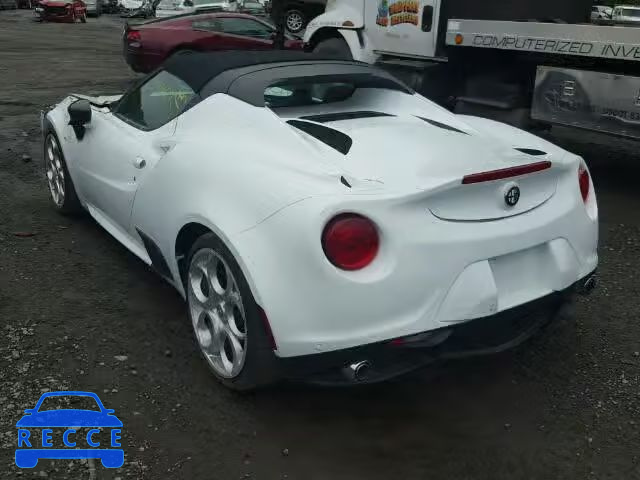 2016 ALFA ROMEO 4C SPIDER ZARBAAB40GM175871 image 2