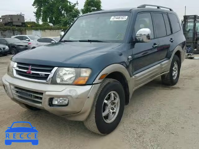 2001 MITSUBISHI MONTERO LI JA4MW51R01J001472 Bild 1