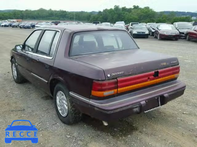 1994 DODGE SPIRIT 1B3AA4639RF201482 зображення 2