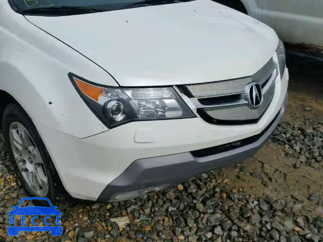 2009 ACURA MDX TECH 2HNYD28689H002593 зображення 8