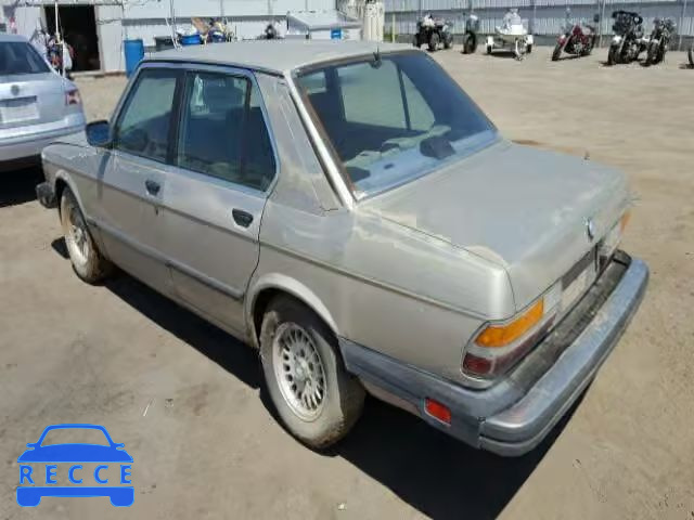 1986 BMW 528 WBADK7301G9652483 image 2