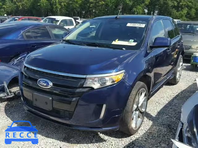 2011 FORD EDGE SPORT 2FMDK4AK5BBA28571 зображення 1