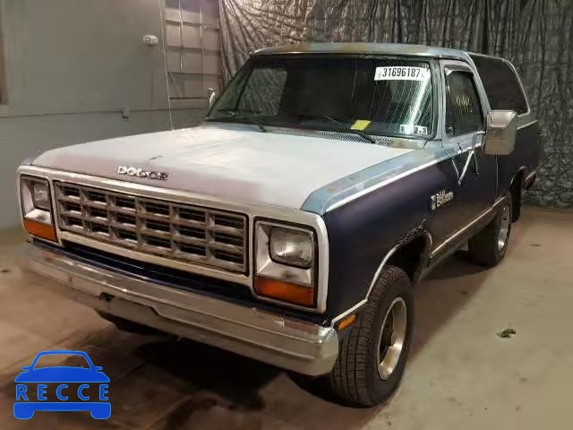 1985 DODGE RAMCHARGER 1B4GW12TXFS593645 зображення 1