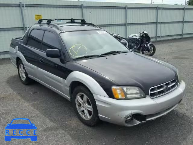 2003 SUBARU BAJA 4S4BT61C037101610 зображення 0