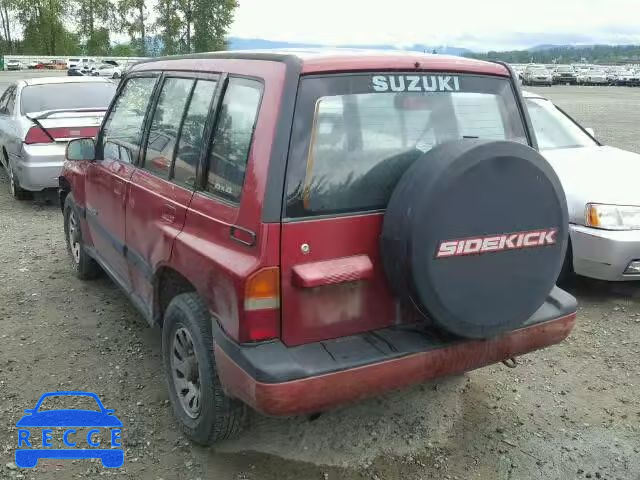 1995 SUZUKI SIDEKICK J JS3TD03V0S4106812 image 2