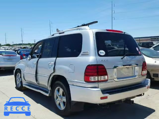 2006 LEXUS LX 470 JTJHT00W264017606 image 2