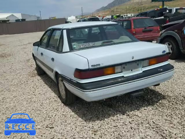 1991 FORD TEMPO GL 2FAPP36X7MB205986 image 2