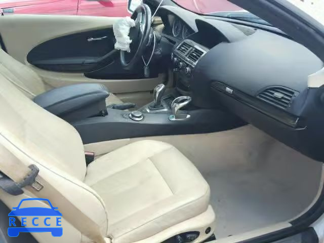 2008 BMW 650I WBAEB53528CX63942 image 4