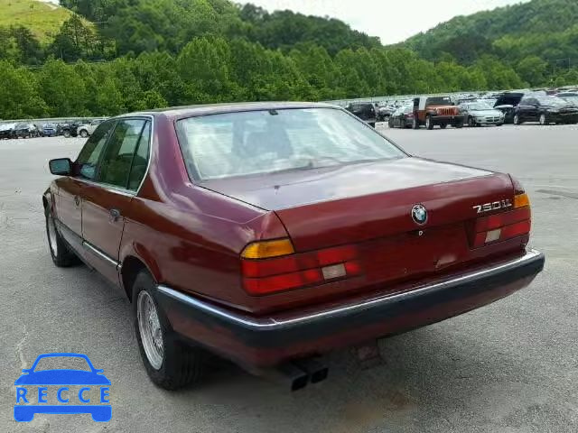 1991 BMW 750IL AUTO WBAGC8318MDC79334 image 2