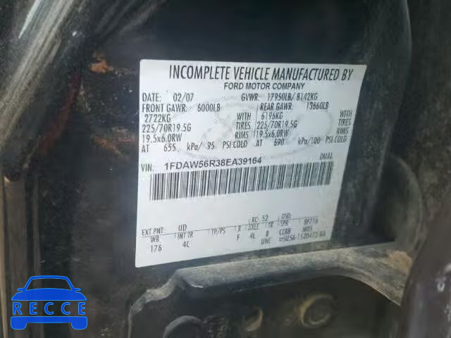 2008 FORD F550 SUPER 1FDAW56R38EA39164 image 9