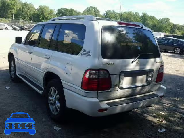 2003 LEXUS LX 470 JTJHT00W133535563 image 2