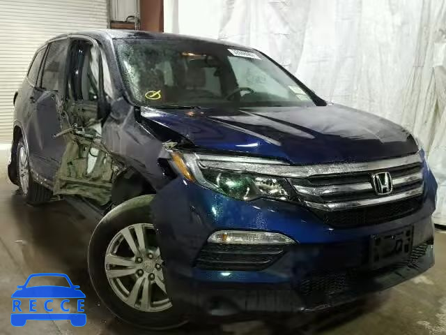 2016 HONDA PILOT LX 5FNYF6H16GB112606 image 0