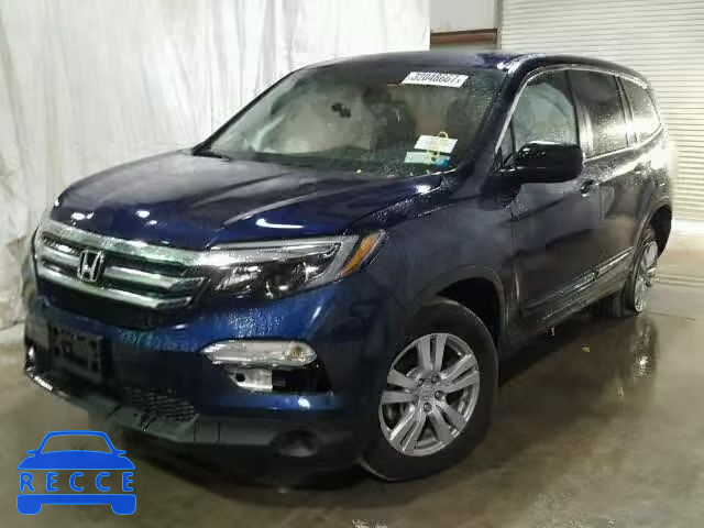 2016 HONDA PILOT LX 5FNYF6H16GB112606 image 1