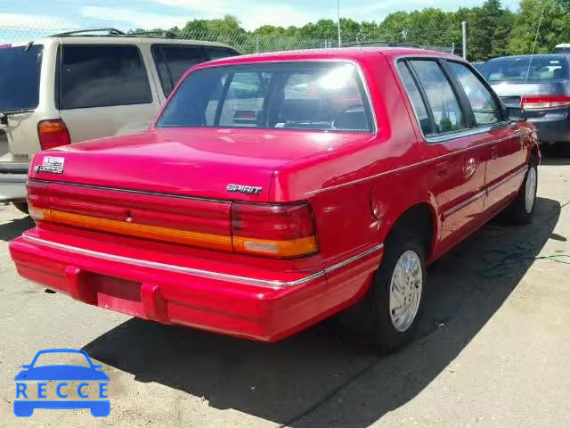 1993 DODGE SPIRIT 1B3XA46K0PF659278 image 3