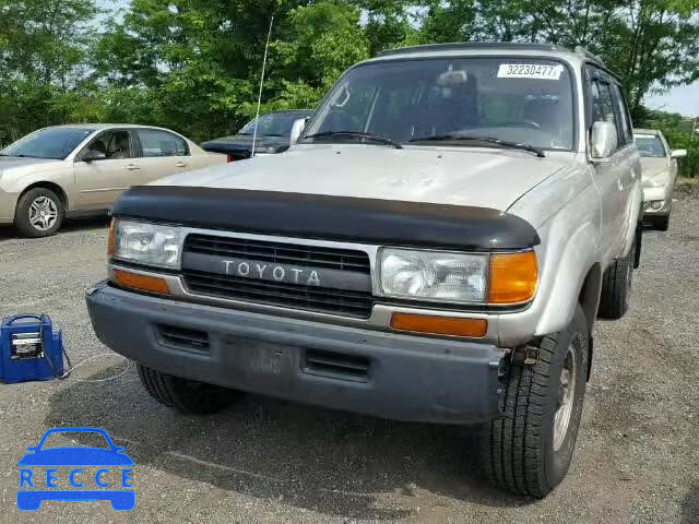 1991 TOYOTA LANDCRUISE JT3FJ80W6M0030530 image 8