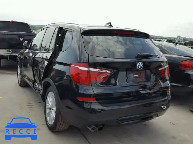 2017 BMW X3 SDRIVE2 5UXWZ7C5XH0U46196 зображення 2