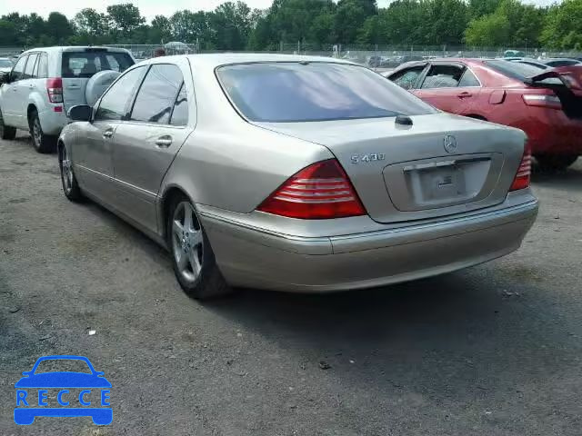 2005 MERCEDES-BENZ S430 WDBNG70J45A434800 Bild 2